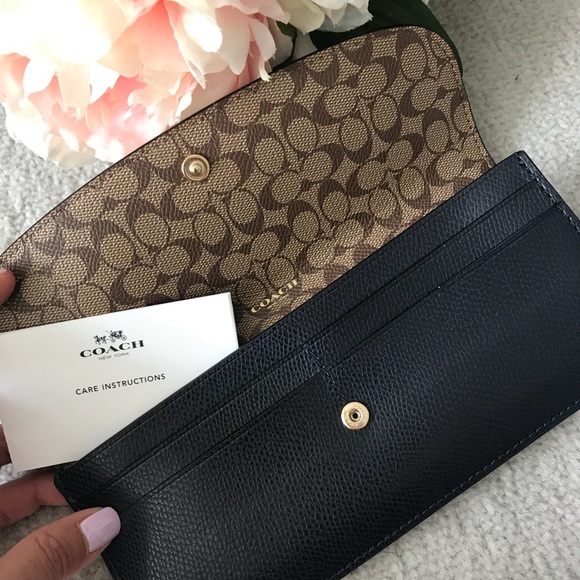 SOLD❗️🆕Coach envelope leather wallet - Picture 3 of 5